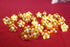 Pure Silver Yellow Colour Flowers 8g (Pack of 5)